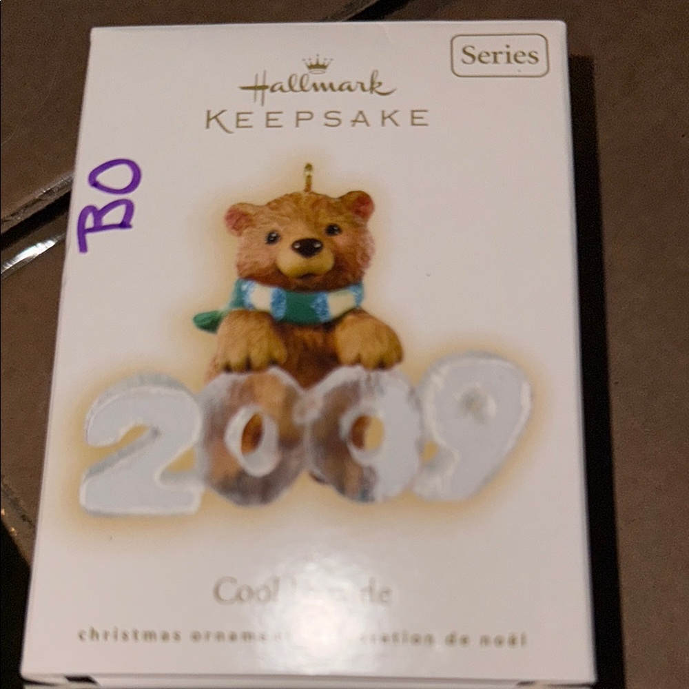Hallmark Keepsake 2009 Bear Ornament